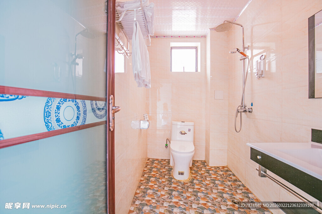 简约风格卫生间内部展示