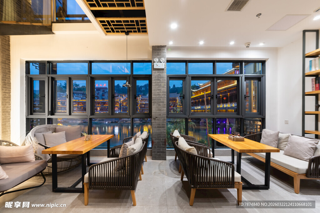 现代简约风舒适休闲餐厅