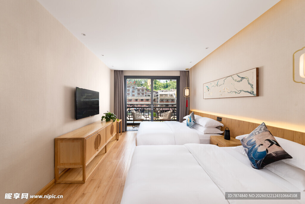 简约温馨的现代风格卧室