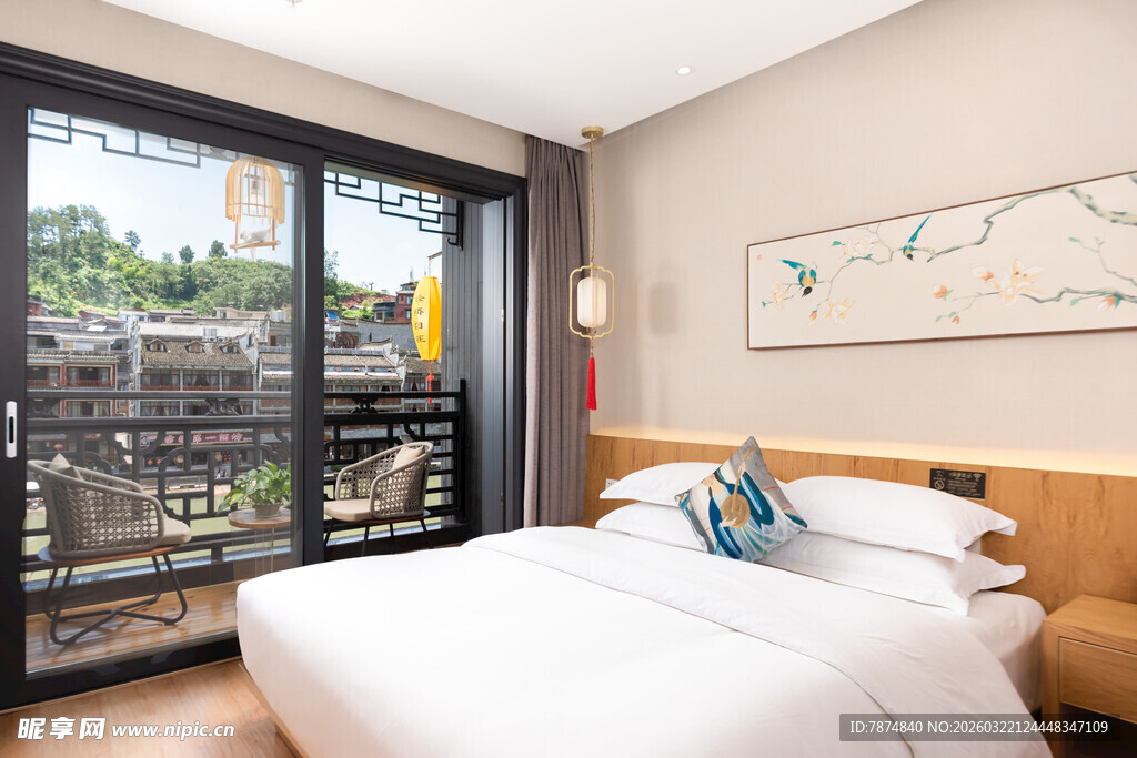 温馨舒适的现代风格卧室