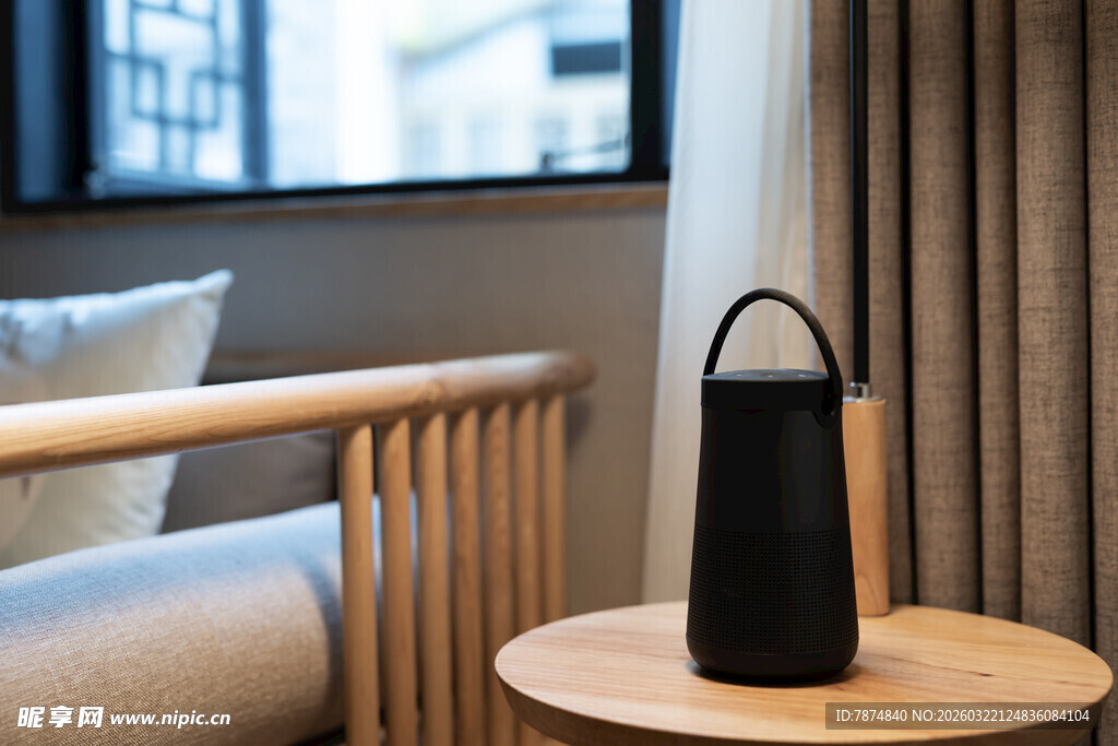 简约客厅中的黑色精致提灯