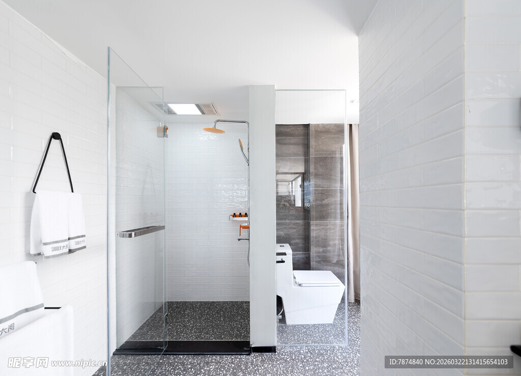 现代简约风格的卫生间