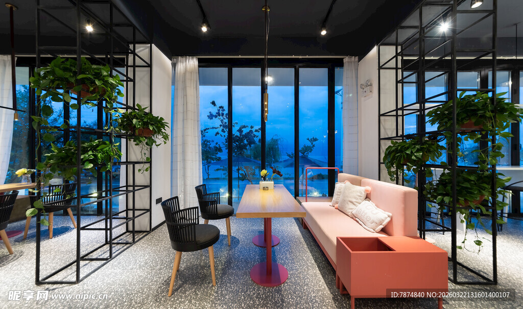 现代简约风舒适办公空间