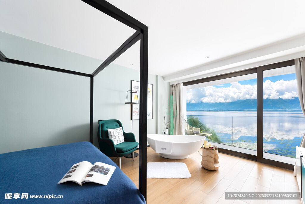 海景卧室 舒适静谧空间