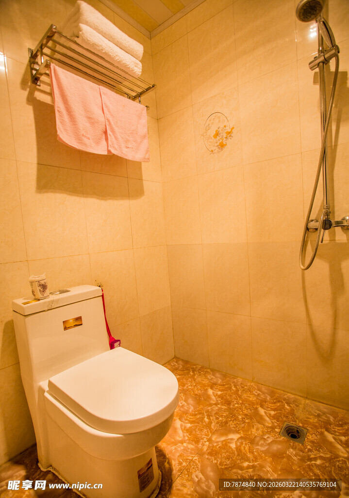 简约卫生间场景展示