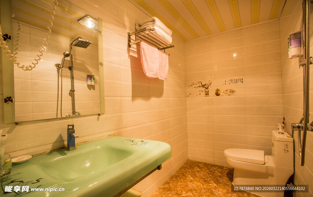 简约温馨的浴室空间