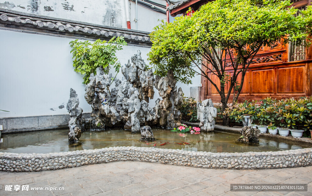 中式庭院景观 雅致清幽