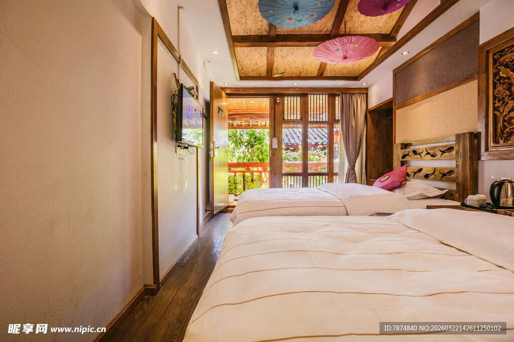 温馨日式风格民宿客房