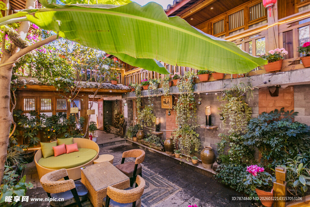 温馨庭院休闲空间