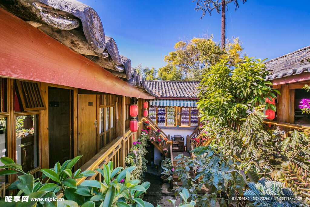 中式庭院 古韵雅致景致