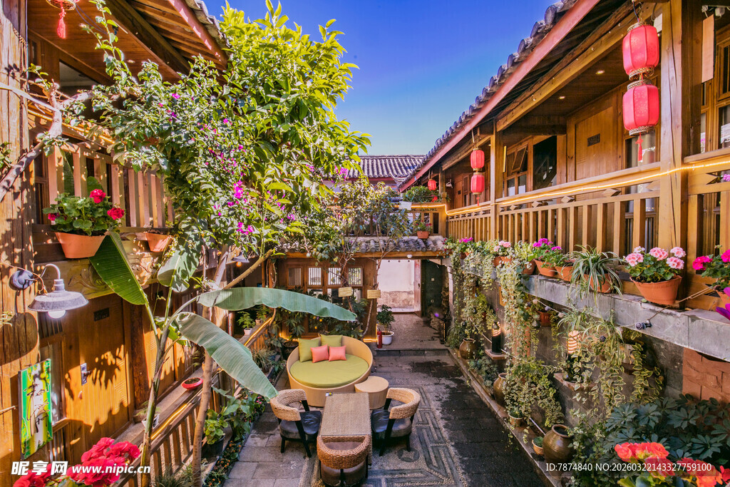 中式庭院美景 雅致宜人