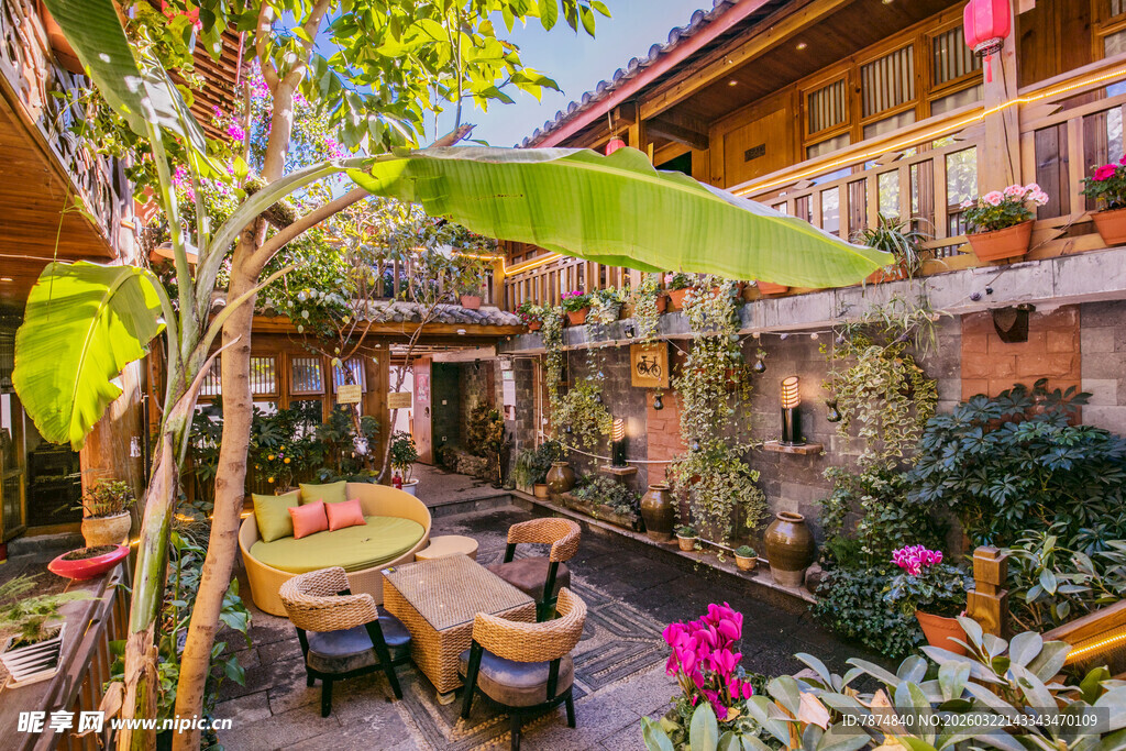 温馨庭院休闲空间