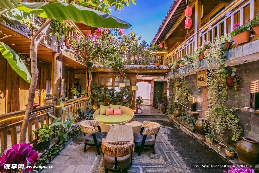 热带风情庭院景观设计