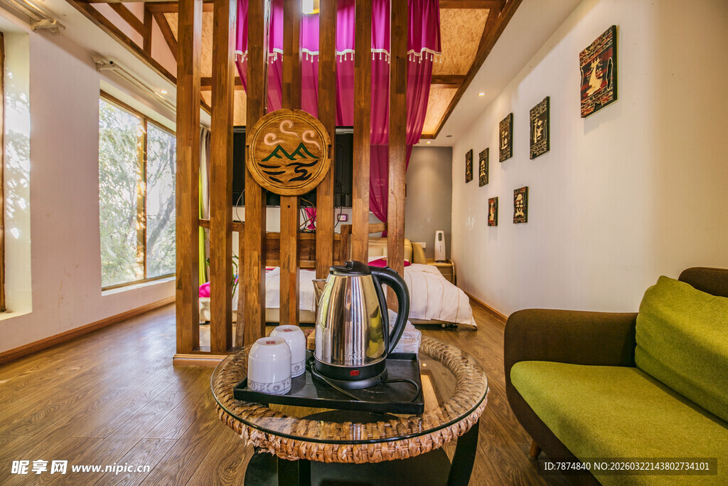 温馨雅致的室内休闲空间