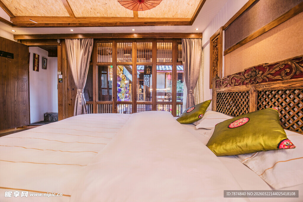 温馨典雅中式风格卧室