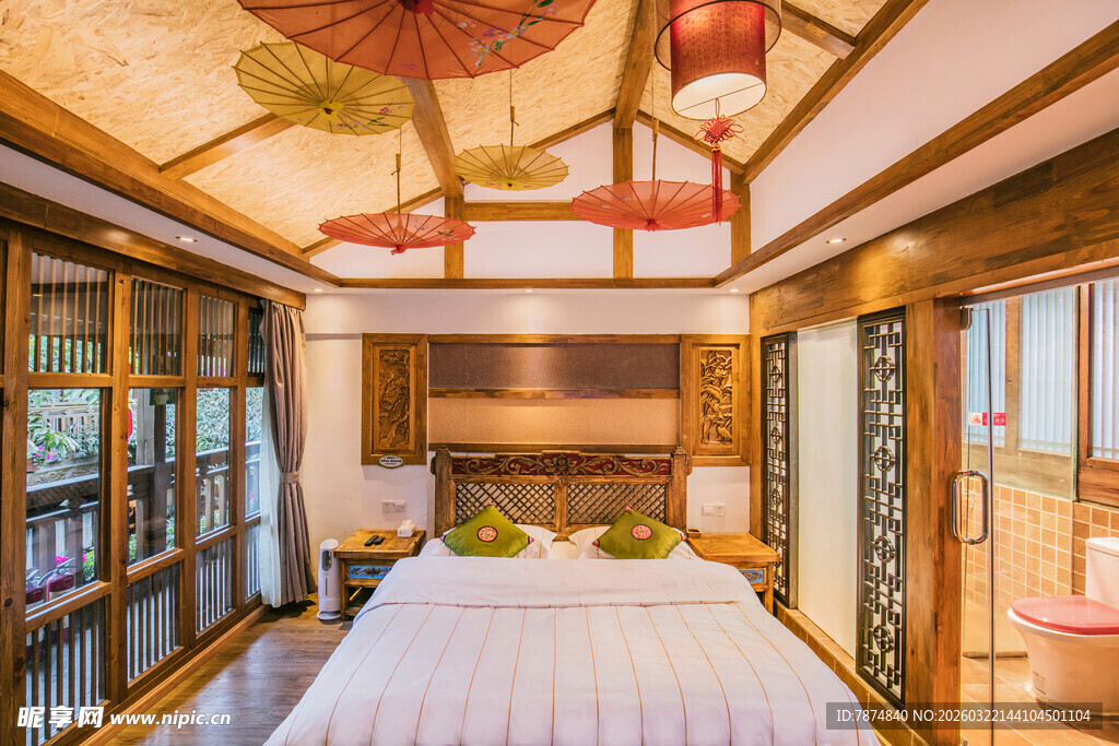 中式雅致卧室尽显东方韵味