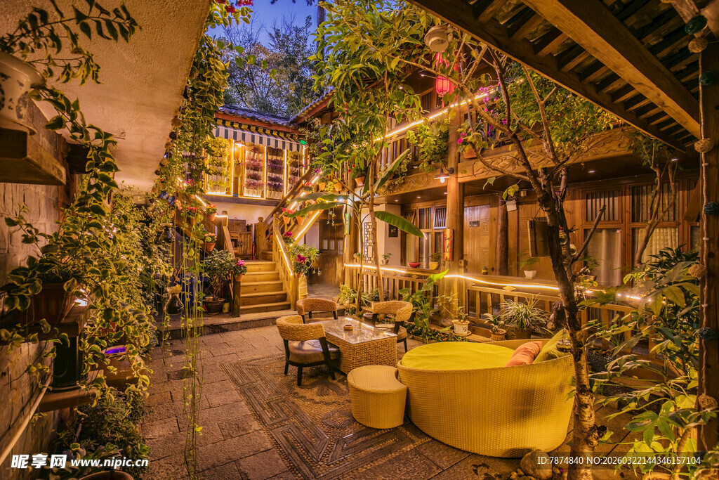 庭院花园休闲惬意空间