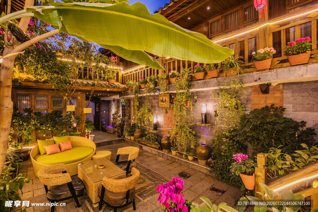 温馨庭院休闲空间