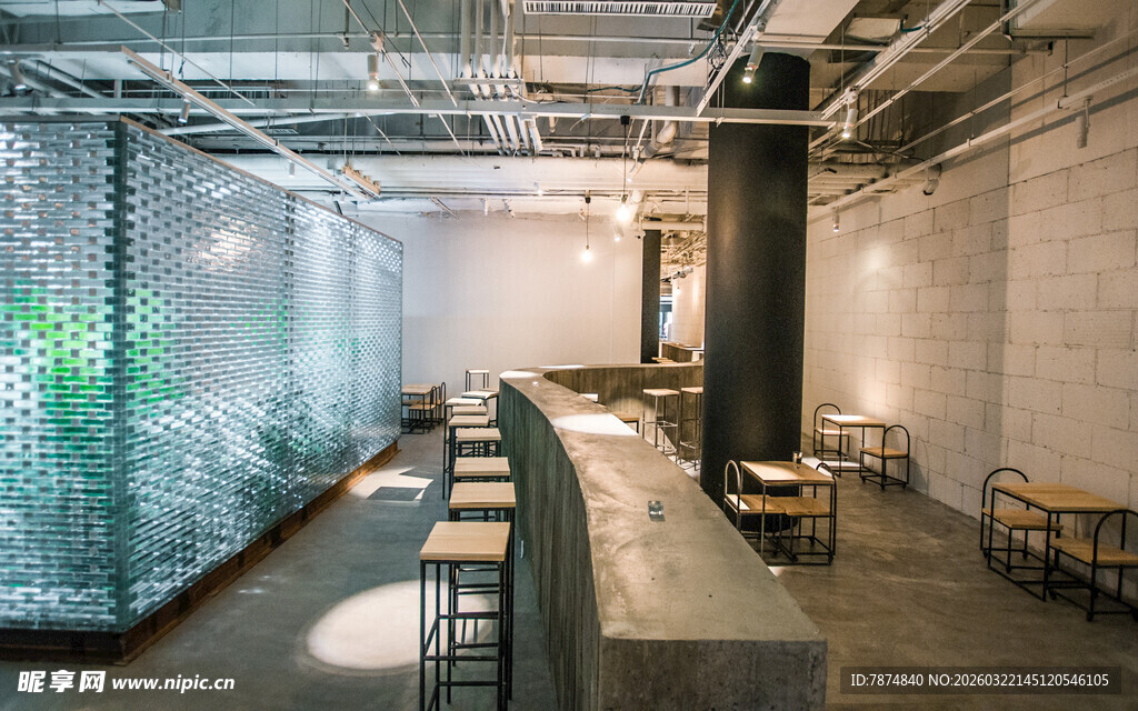 现代工业风室内空间设计