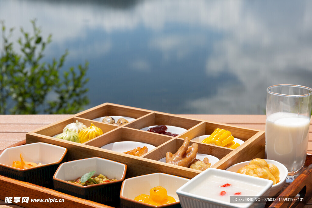 湖畔精致日式便当套餐