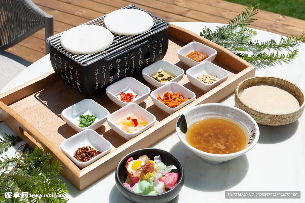 日式精致便当套餐展示