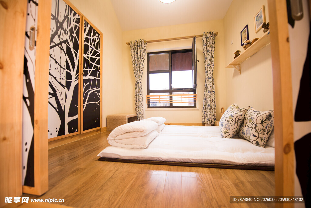 日式简约风榻榻米卧室