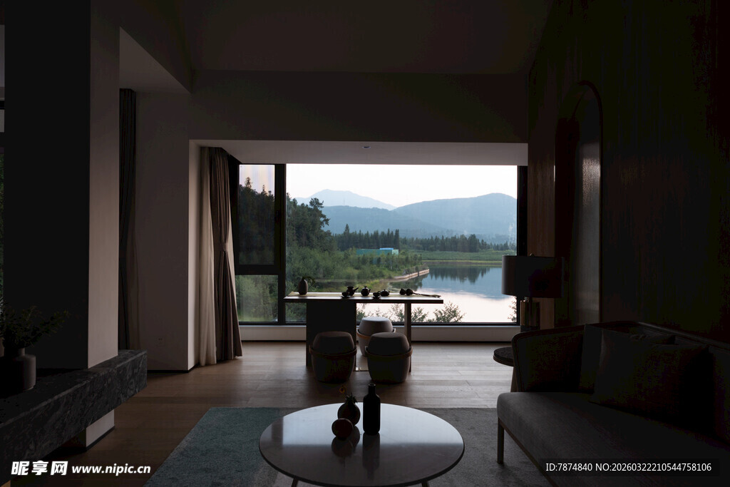 室内外美景相连的惬意空间