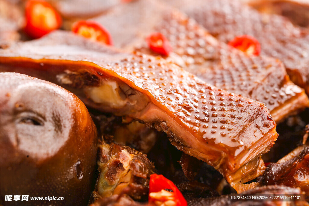 香辣卤味鸭头鸭脖