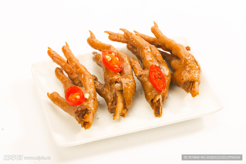 香辣美味卤鸡爪