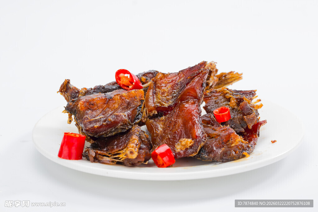 香辣美味酱卤鱼干