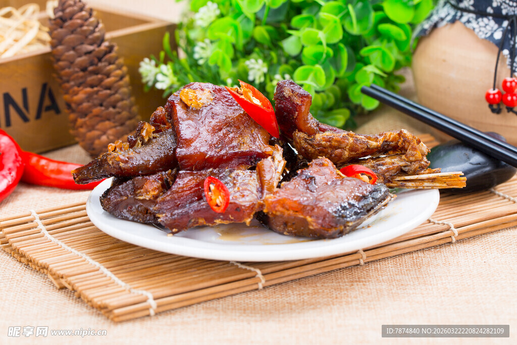 美味鱼肉干拼盘