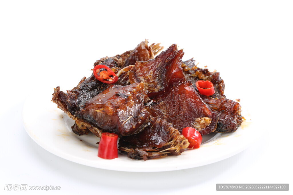 香辣美味酱鱼肉