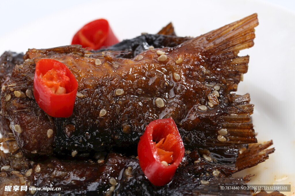 香辣美味的酱卤鱼尾