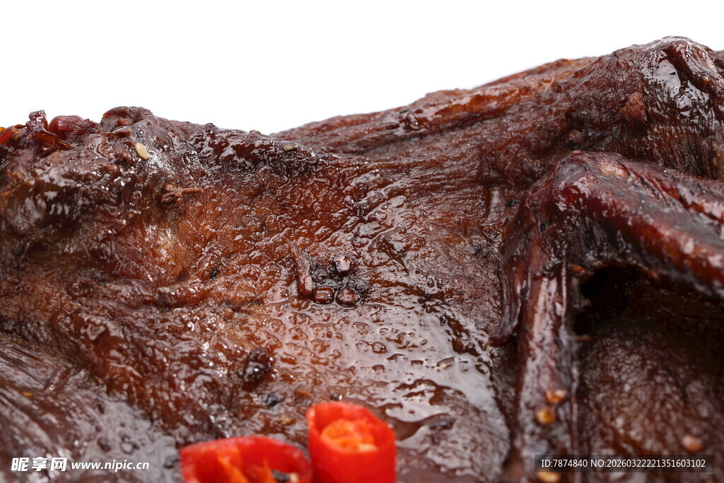 美味诱人的酱卤鸭