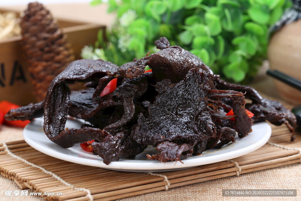 酱卤牛肉干