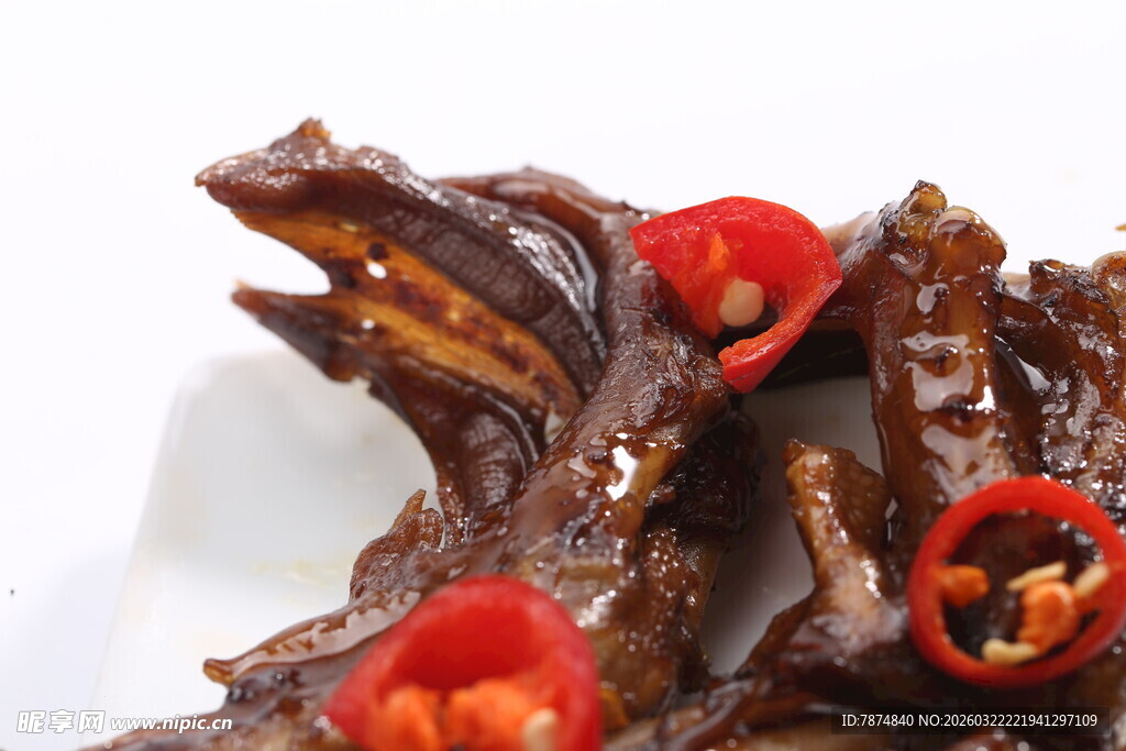香辣美味鸭爪