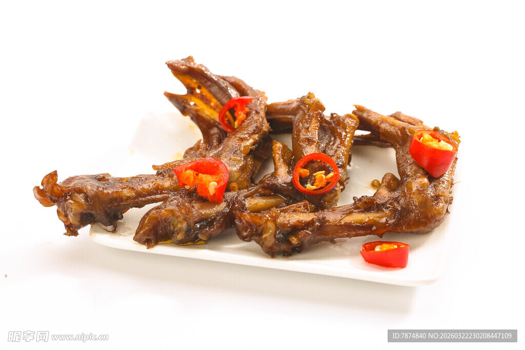 香辣美味鸭爪