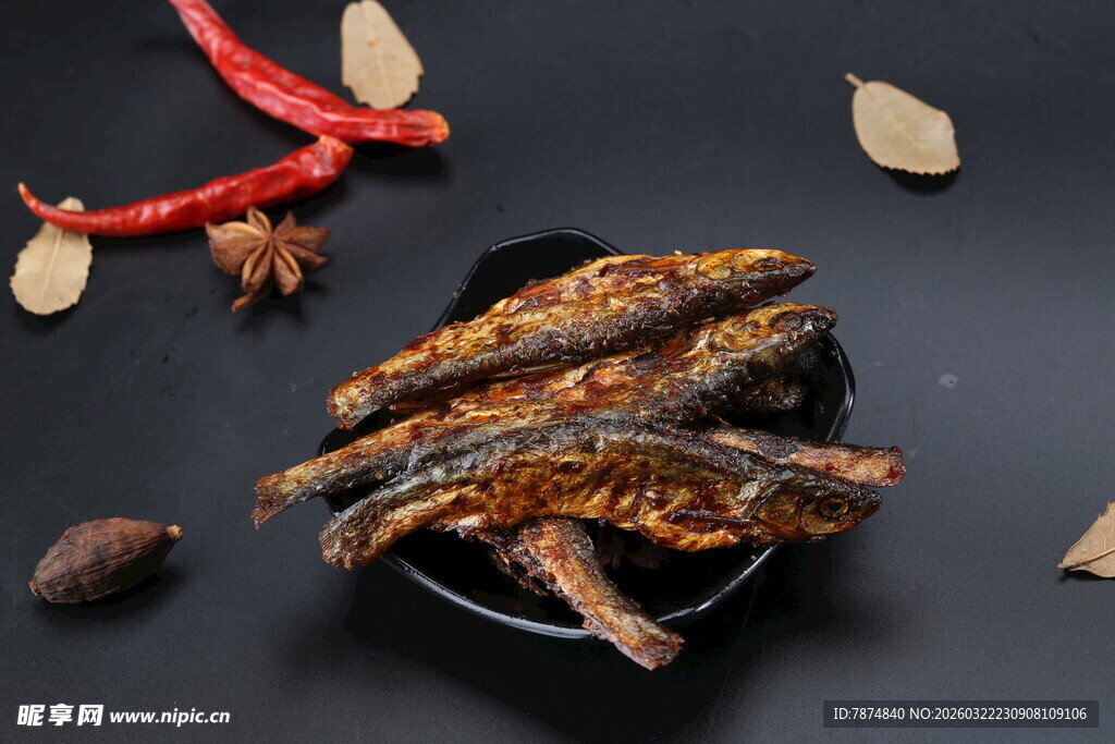 香辣美味小鱼干