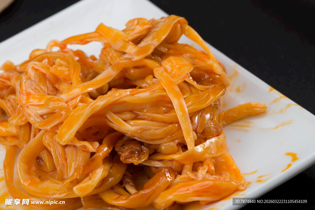 美味红油金针菇