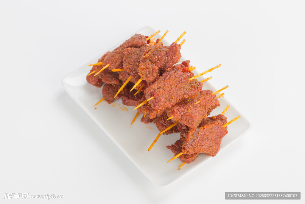 美味牛肉串 诱人小食