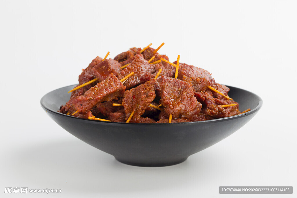 美味香辣牛肉干