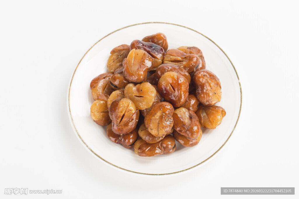 琥珀色美味卤蚕豆