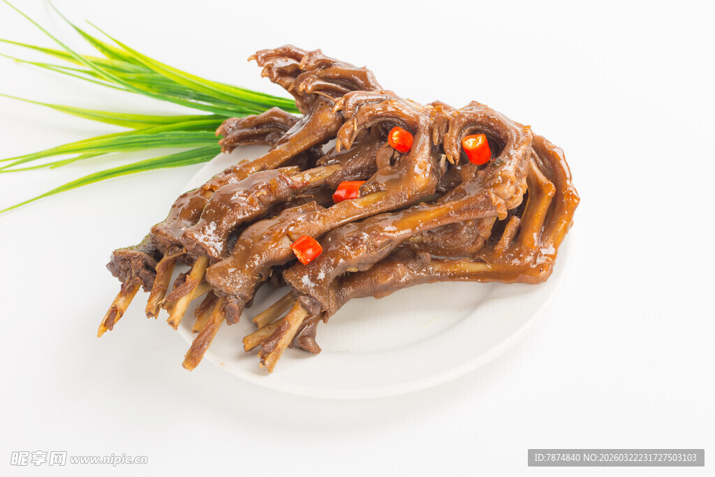 香辣鸭掌 舌尖上的美味