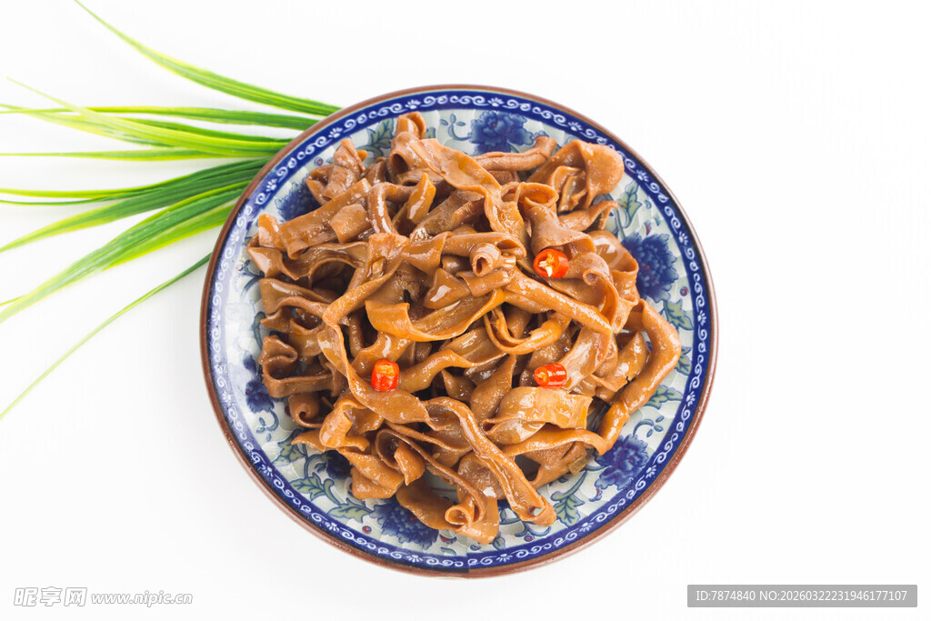 美味凉拌豆皮丝