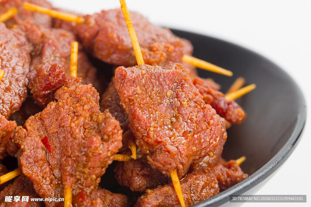 美味牙签牛肉