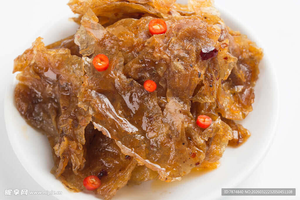 香辣美味凉拌海蜇丝