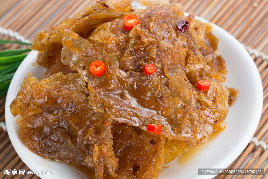 美味凉拌卤豆皮