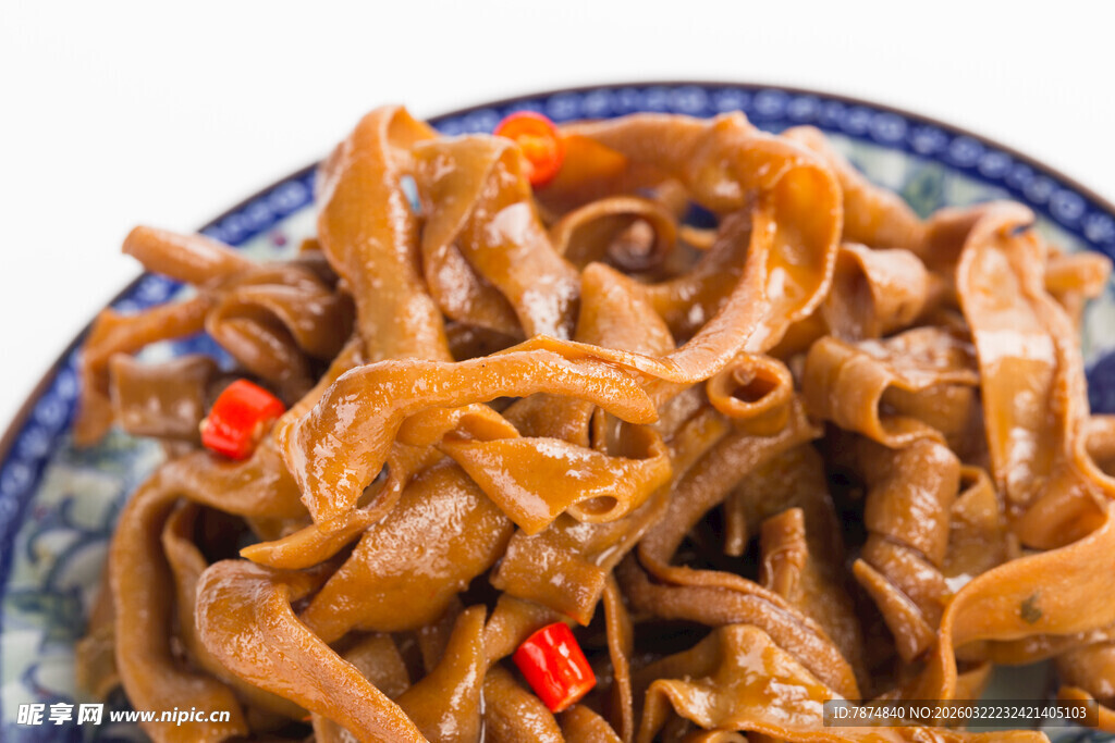 香辣美味卤鸭肠