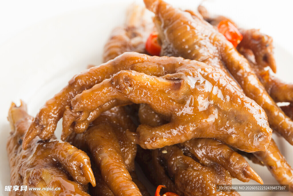 香辣美味卤鸡爪