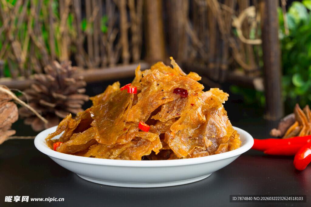 香辣美味卤豆皮